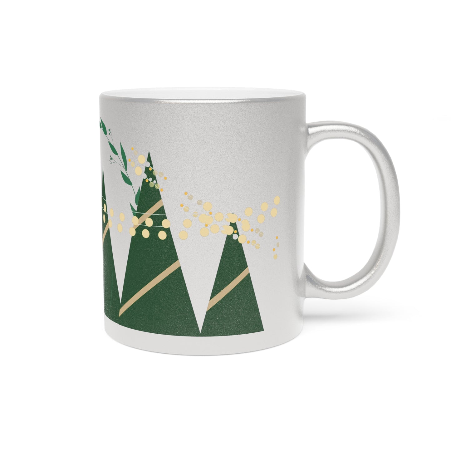 Sparkling Tree Metallic Mug