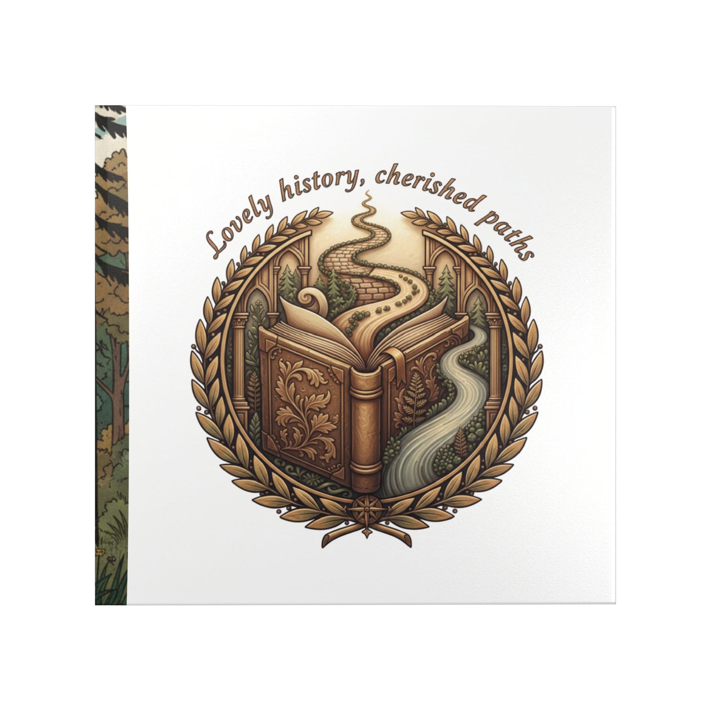 Hardcover Photo Book — "Lovely History, Cherished Paths" Keepsake