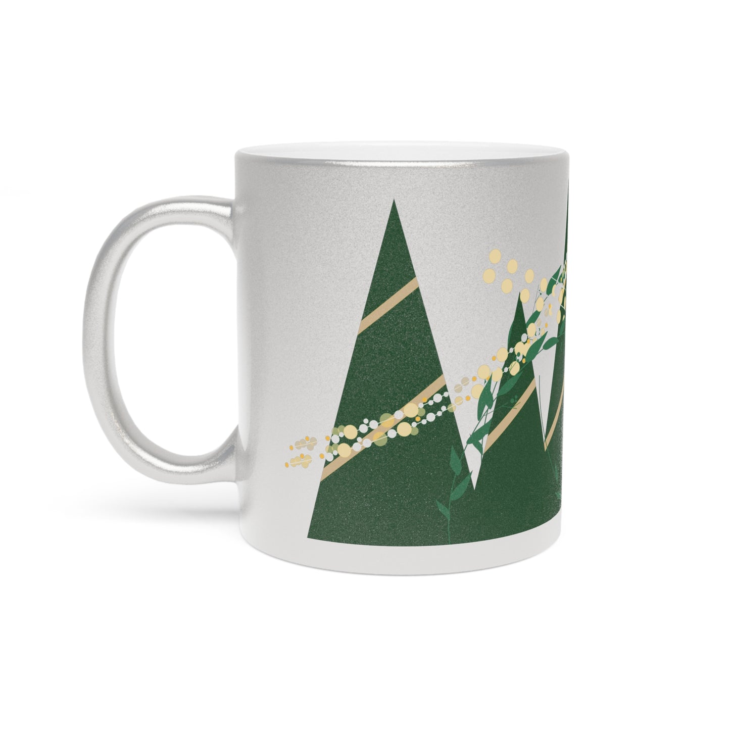 Sparkling Tree Metallic Mug