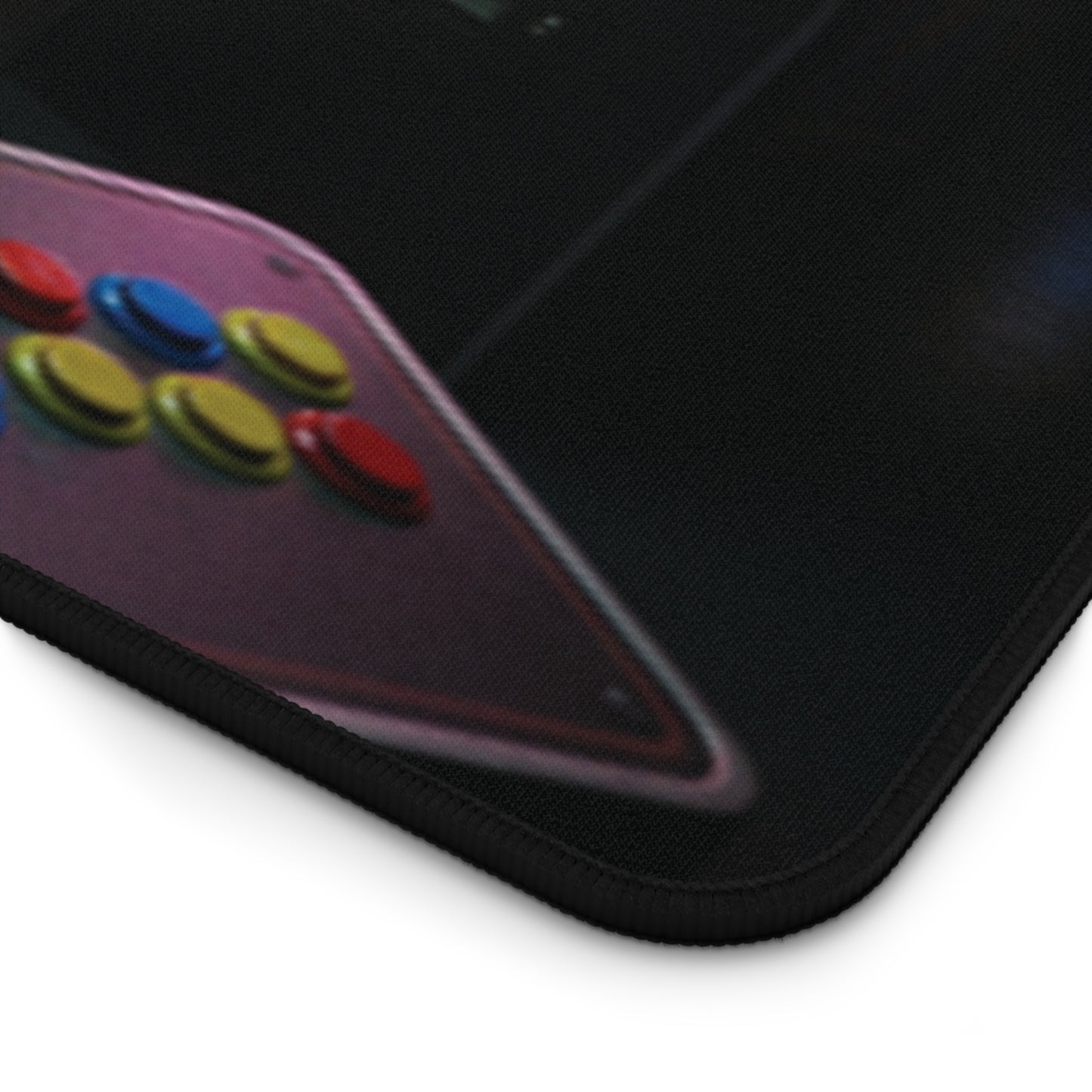 Retro Arcade Desk Mat — Neon Arcade Gaming Mouse Pad