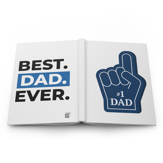 #1 Dad Hardcover Journal — Notebook for Father’s Day & Gifts