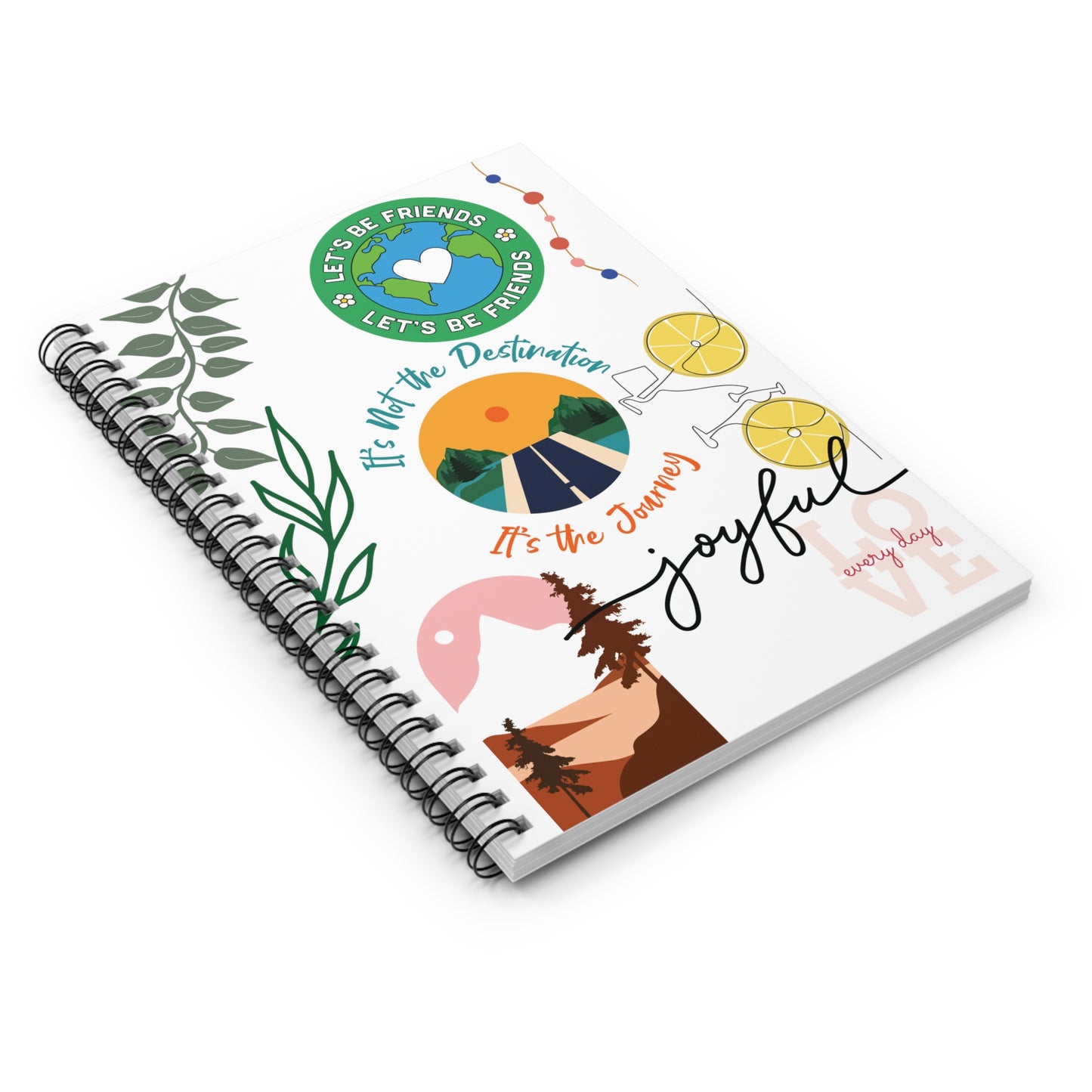 Joyful Journey Spiral Notebook