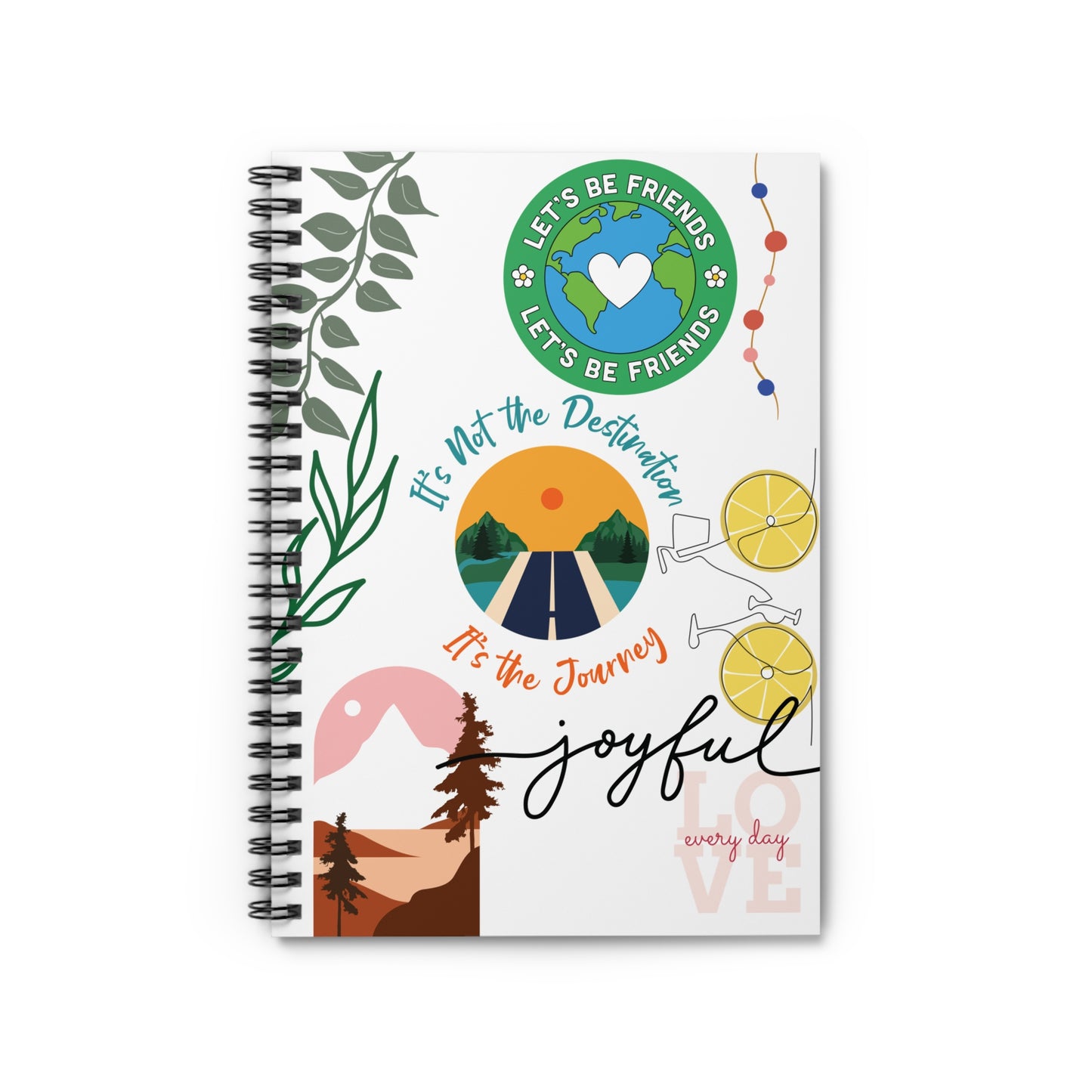 Joyful Journey Spiral Notebook