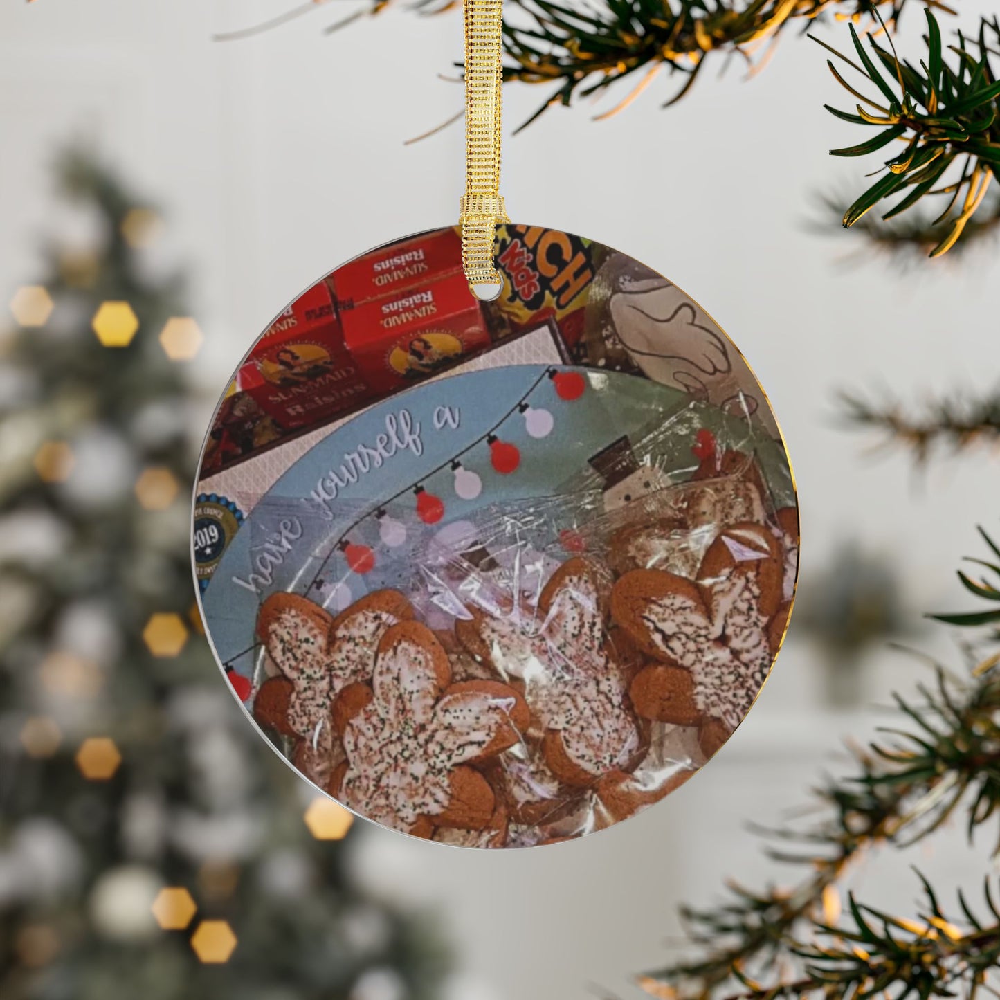 Festive Acrylic Ornaments