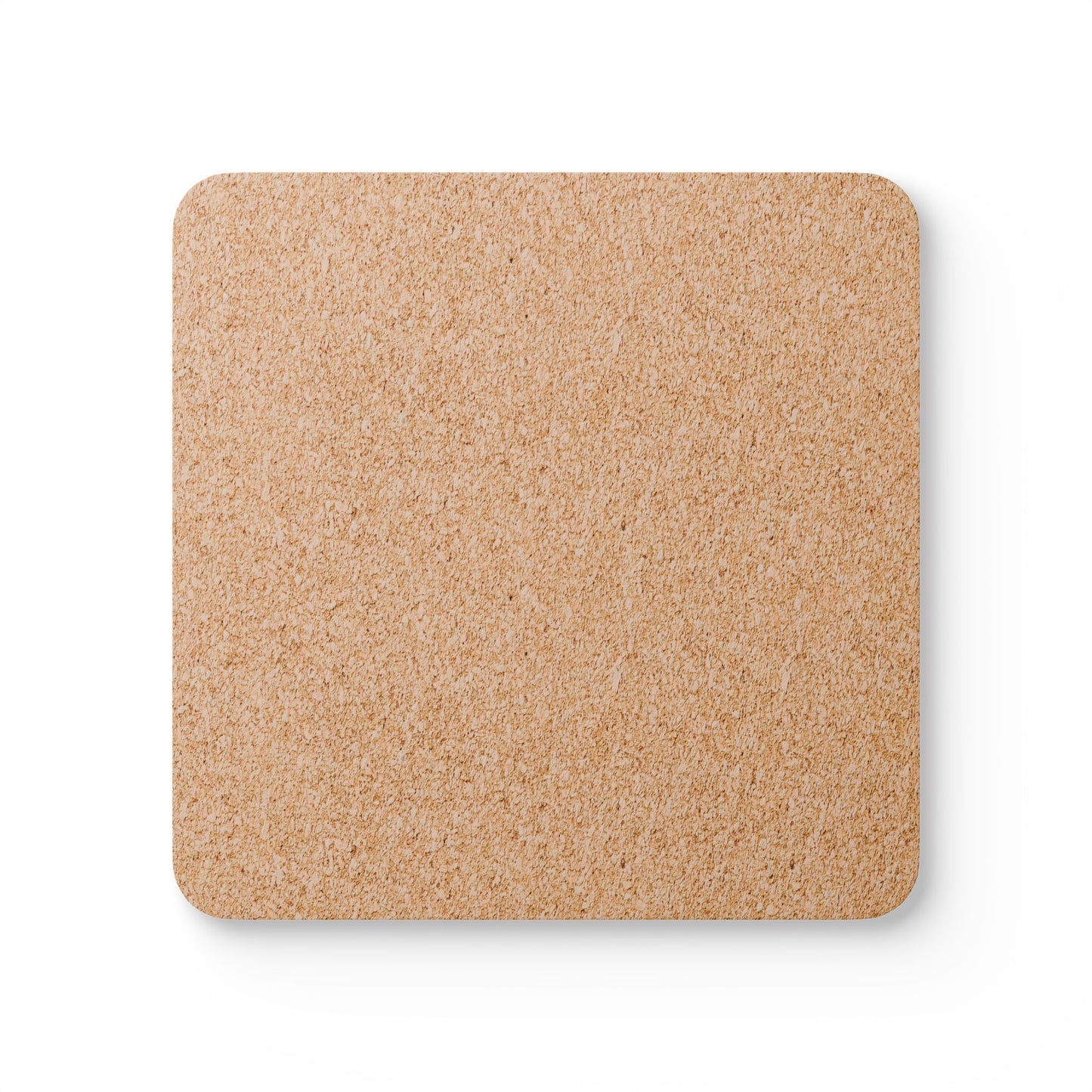 Floral Corkwood Coaster Set