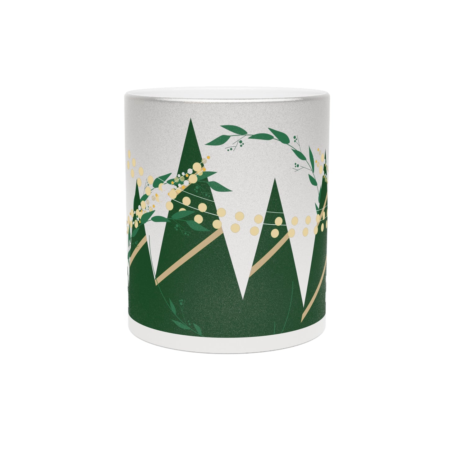 Sparkling Tree Metallic Mug