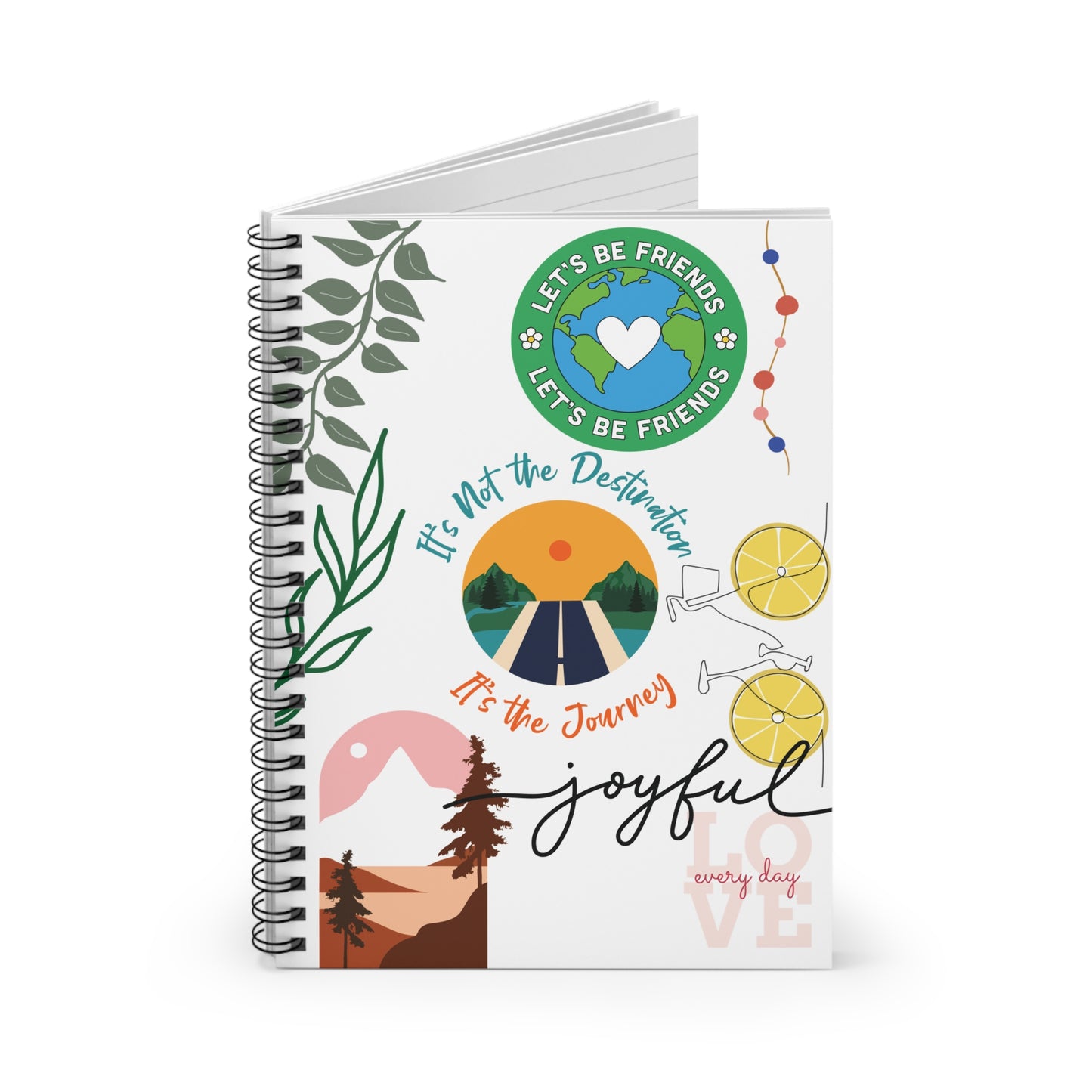 Joyful Journey Spiral Notebook