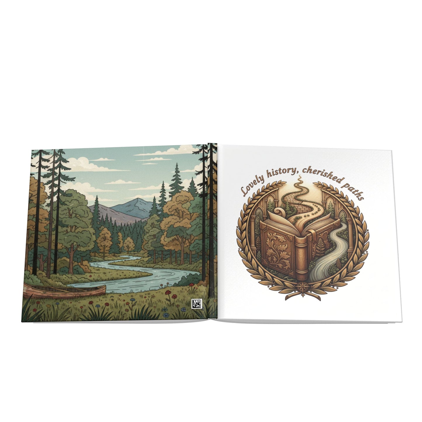 Hardcover Photo Book — "Lovely History, Cherished Paths" Keepsake