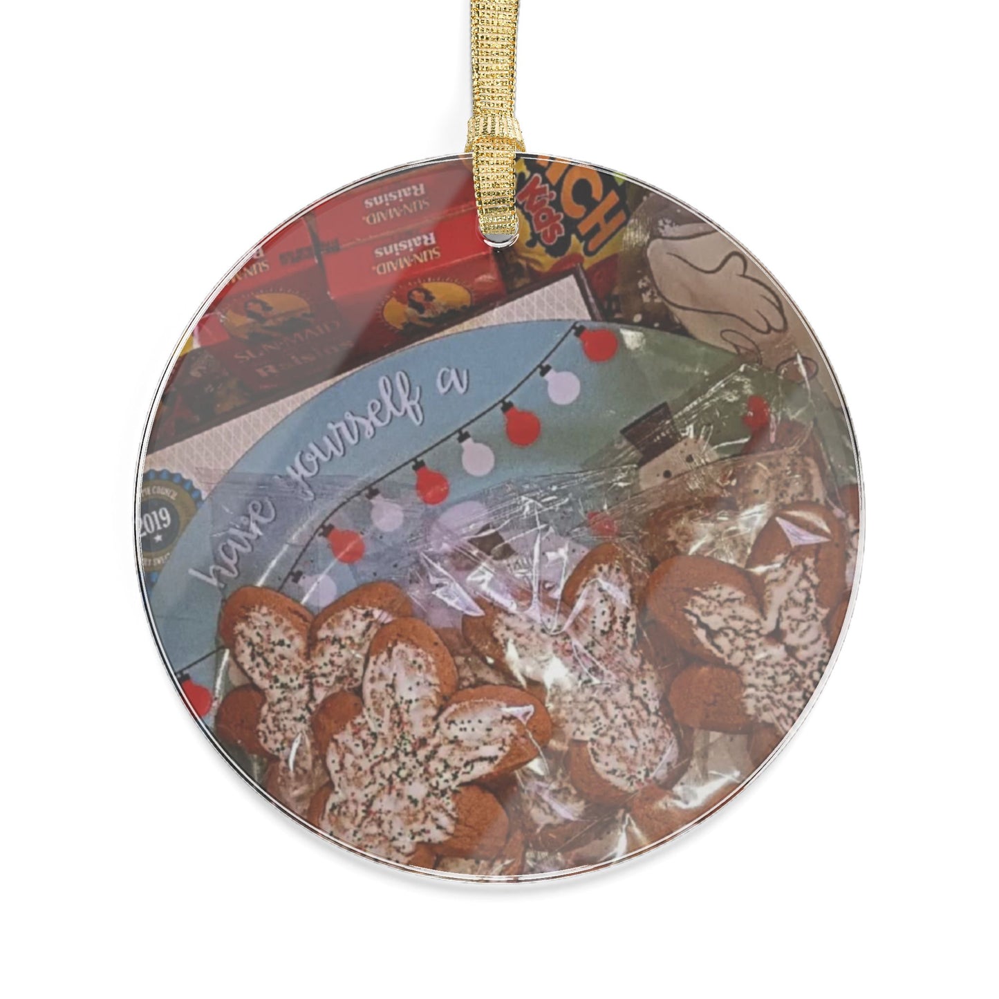 Festive Acrylic Ornaments