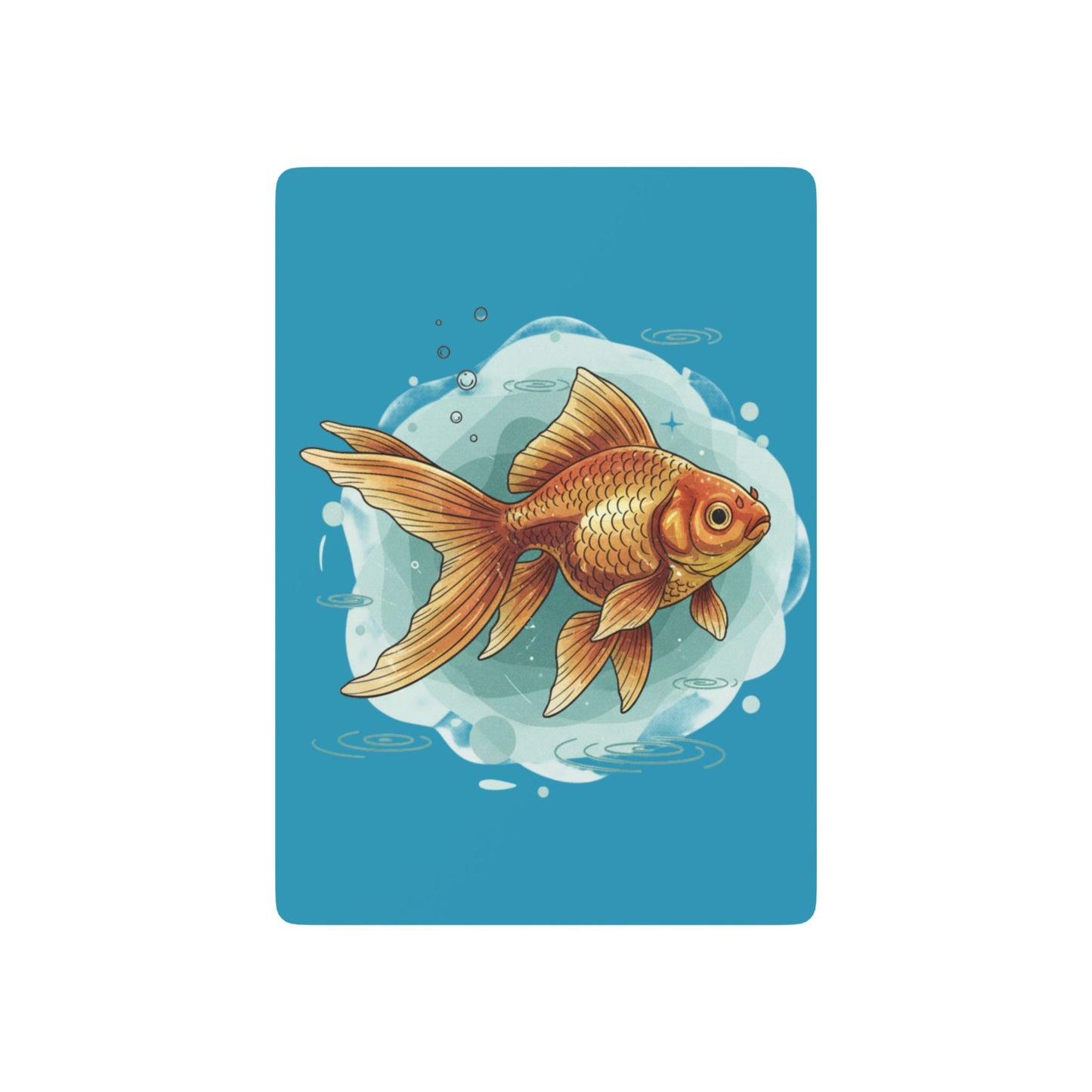 Goldfish Playing Cards — Artistic fish deck