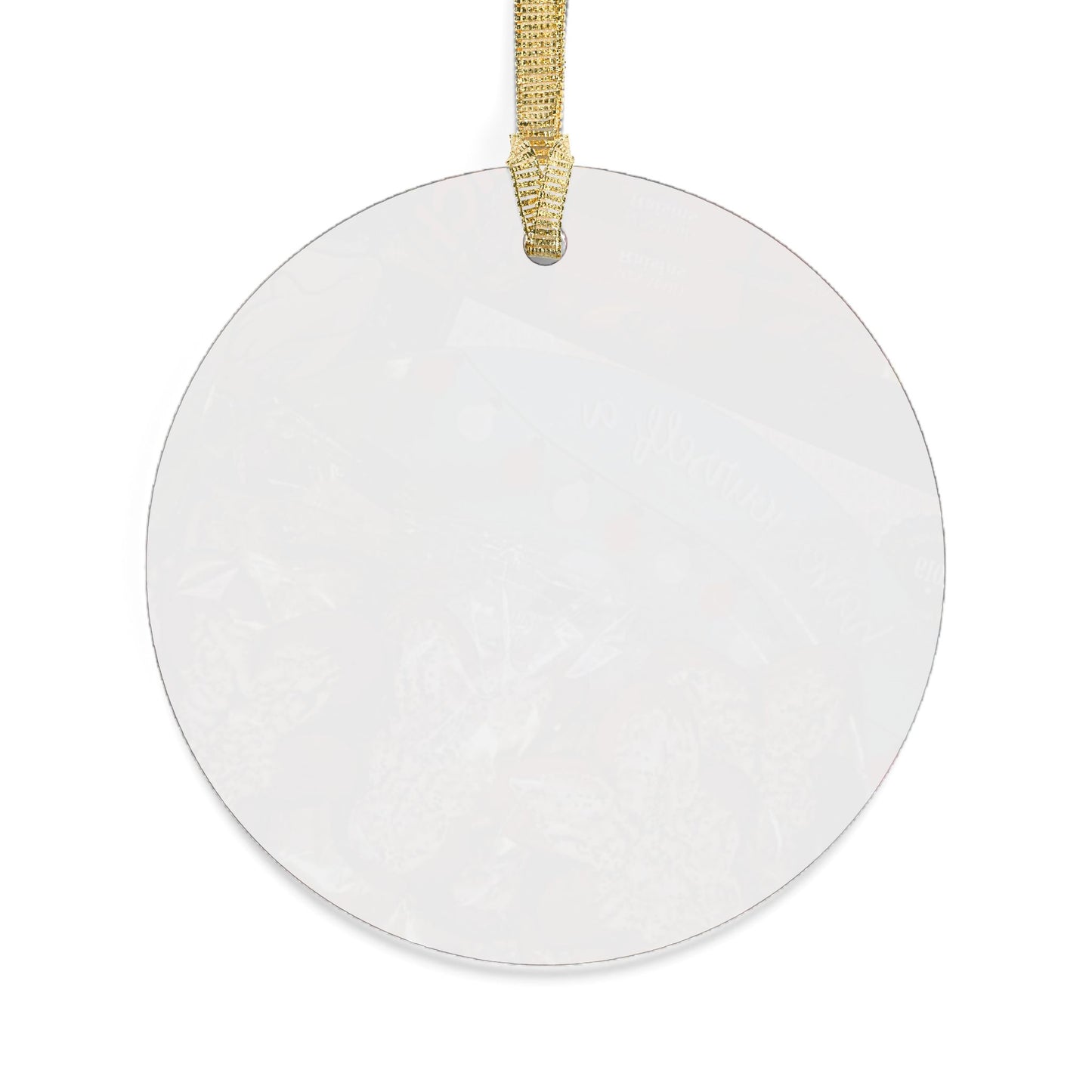 Festive Acrylic Ornaments