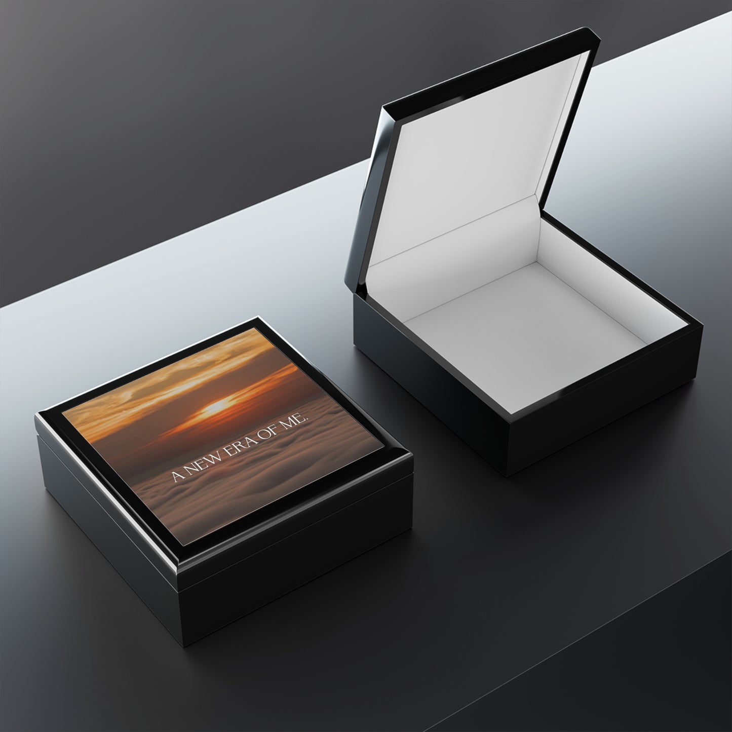 Jewelry Box — 'A New Era of Me' Sunset Keepsake Box
